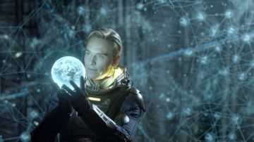 Michael Fassbender es el androide David en 'Prometheus', que se estrena mañana.