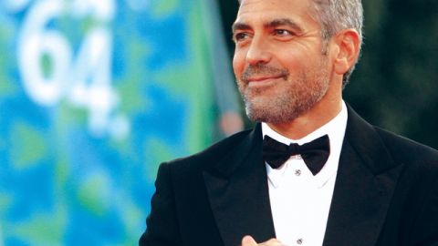 Clooney se encuentra ahora grabando  la cinta 'Gravity 3D', que dirige Alfonso Cuarón.