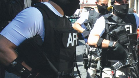 En un operativo contra el crimen organizado, en México.