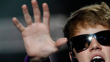 Imagen del concierto de Bieber en el Foro Sol. Hoy cantará al aire libre en el corazón del DF.