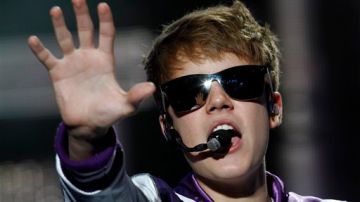 Imagen del concierto de Bieber en el Foro Sol. Hoy cantará al aire libre en el corazón del DF.