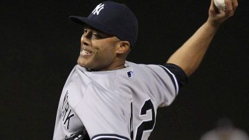 Mariano Rivera cerrador de los Yankees de NY.