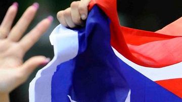 En el aniversario 47 del Desfile Puertorriqueño, que comienza en las esquinas de Columbus Dr. y Balbo Dr., el sábado 16 de junio al mediodía.