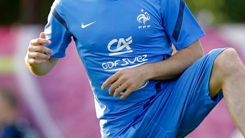 Frankc Ribery es la esperanza de gol del combinado francés.