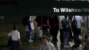 Muchos pasajeros llegaron después de terminado el desfile de los King por demoras en el tren.
