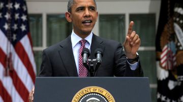 El president Barack Obama anuncia el freno a deportaciones de jóvenes.
