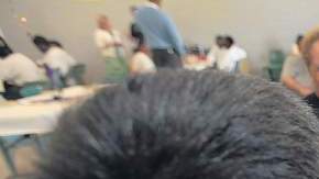 Érica Iglesia llevó a su nieta Isabella, de nueves meses, para que su padre de apenas 16 años, pudiera compartir con ella.