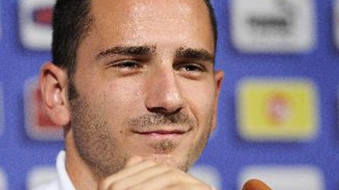 El defensa de la selección italiana de fútbol Leonardo Bonucci.