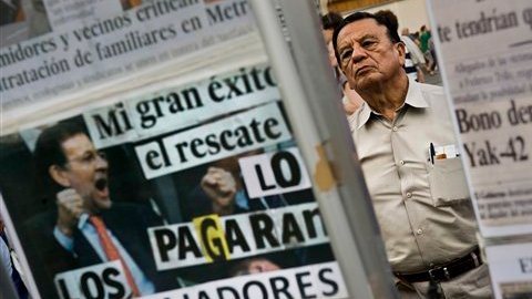 Ayer miércoles se dieron nuevas manifestaciones en Madrid contra las medidas económicas de Mariano Rajoy.