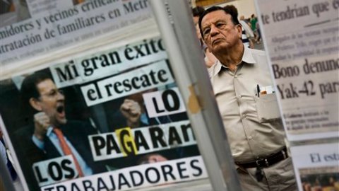 Ayer miércoles se dieron nuevas manifestaciones en Madrid contra las medidas económicas de Mariano Rajoy.