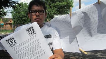 Enoc Castro, integrante de #YoSoy132-Houston.