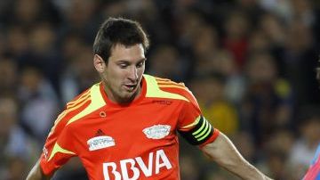 Messi en  'Batalla de las Estrellas'.