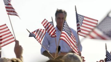 Mitt Romney en Hollande State Park.