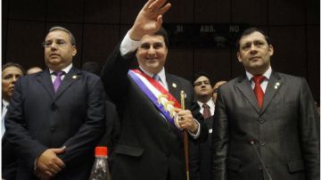 Luis Federico Franco Gómez asumió la Presidencia en Paraguay en sustitución de Fernando Lugo.