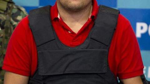 Jesús Alfredo Guzmán Salazar fue detenido ayer en México.