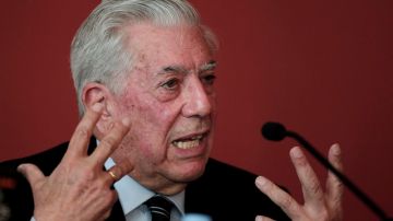 Mario Vargas Llosa esta semana en Madrid.
