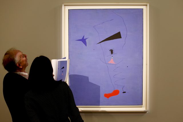 'Estrella azul', de Joan Miró, se subastó esta semana en Londres por 37 millones de dólares.