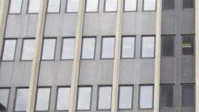 Parte de los asistentes a la protesta contra el Supremo en Nueva York.