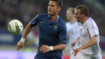 Giroud vio poca acción con "Les Bleus" en la Eurocopa.