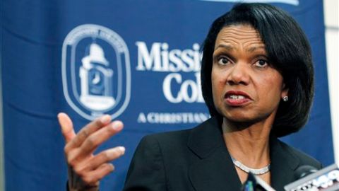 Condoleezza Rice dijo conocer sus "fortalezas y debilidades".