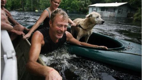 La tormenta tropical “Debby” tocó tierra cerca de Steinhatchee, en la costa noroeste de Florida, EE.UU.