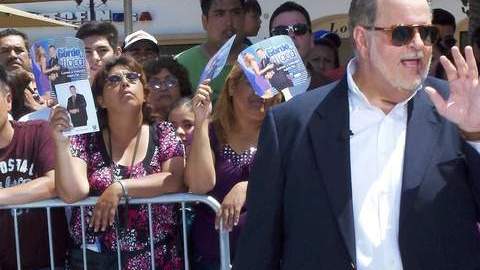 Raúl "El Gordo" de Molina grabó su programa en Los Ángeles la semana pasada.