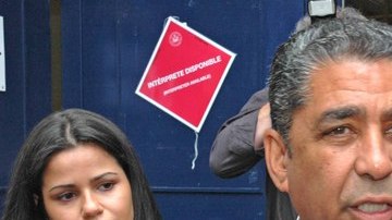 Adriano Espaillat usó su corbata de la buena suerte y dijo que había sido muy elogiada en su campaña.