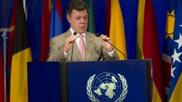 El Presidente colombiano Juan Manuel Santos convocó a la sesión extraordinaria en el Congreso.