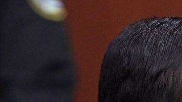 George Zimmerman junto a su abogado Don West, durante la audiencia en la corte.