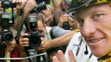 Lance Armstrong, el ciclista estadounidense que ganó siete Tours de Francia.
