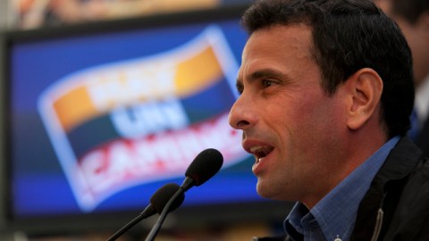 Henrique Capriles se refirió a un futuro que es suyo.