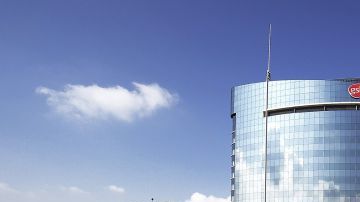 Vista de las oficinas de GlaxoSmithKline, localizadas en Filadelfia, Pensilvania.