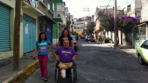 La familia Rojas votó con la esperanza de que un día tomen en cuenta a los migrantes.