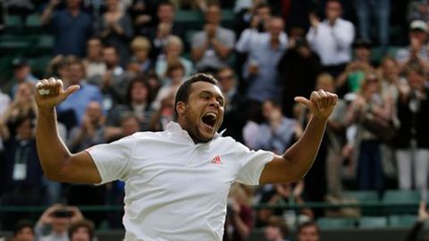Tsonga venció al verdugo del verdugo de Rafa Nadal.