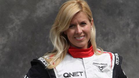 La piloto María de Villota en una foto de marzo de 2012.