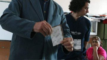 El expresidente de México Vicente Fox  emitió su voto el  domingo en  San Francisco del Rincón, Guanajuato.
