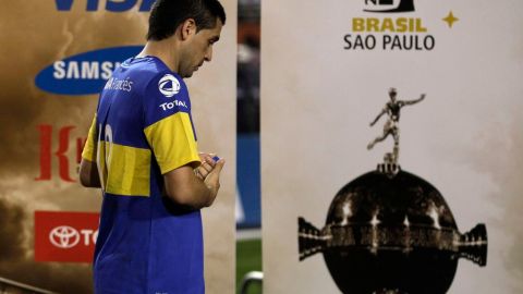Juan Román Riquelme jugó su último partido con el Boca Juniors.