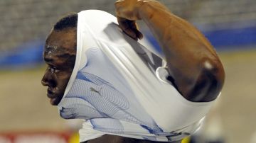 El atleta Usain Bolt.