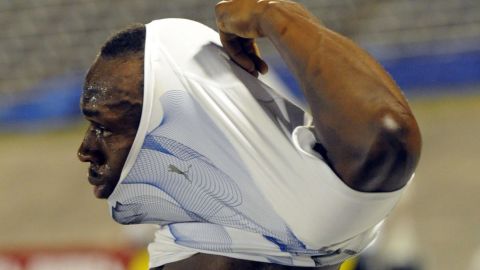 El atleta Usain Bolt.