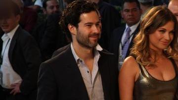 La actriz Ludwika Paleta y el empresario Emiliano Salinas Occelli.