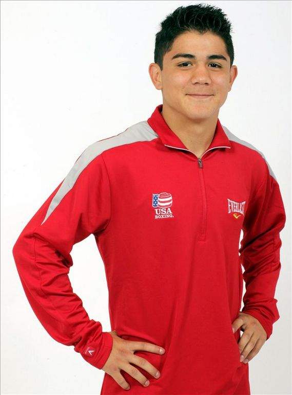 Joseph Díaz Junior es el más joven de los miembros del equipo olímpico de boxeo de Estados Unidos.