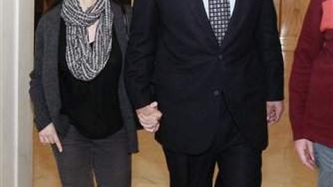 Eliana López y Ross Mirkarimi.