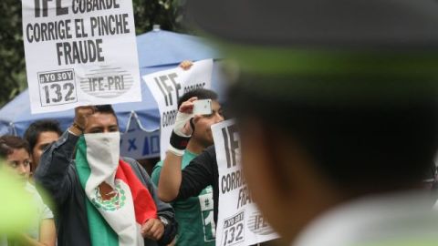 Aunque el PRI insiste en que no compró votos, hay ciudadanos que no le creen y reclaman justicia al IFE.