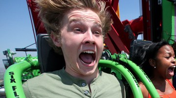 'Lex Luthor: Drop of Doom' alcanza las  85 millas por hora.