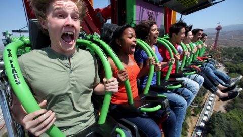 'Lex Luthor: Drop of Doom' alcanza las  85 millas por hora.