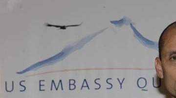 El embajador estadounidense en Ecuador, Adam Namm.