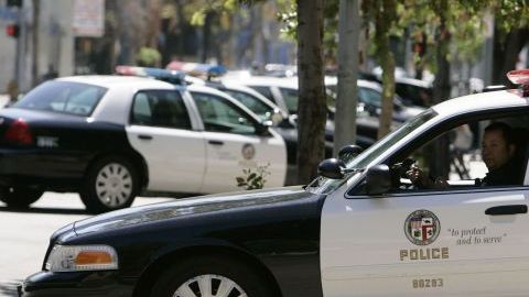 Policía de Los Angeles.
