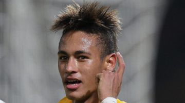Neymar, bien motivado a Londres.