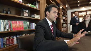 Peña Nieto llamó a los demás partidos a "deponer cualquier actitud que polarice los ánimos de la sociedad".