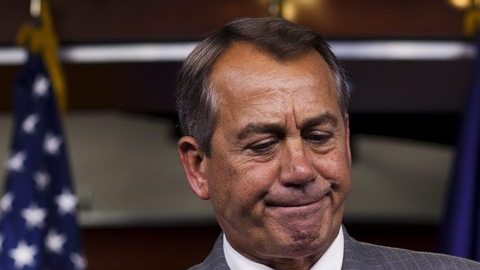 El legislador John Boehner, cuando afirmaba que la oposición buscará revocar mediante la vía legislativa cualquier parte de la reforma de salud.